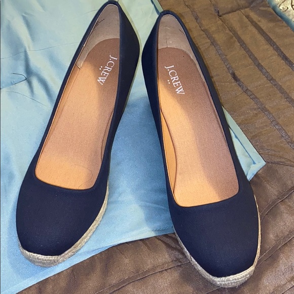 J. Crew Canvas Wedges - Picture 7 of 8